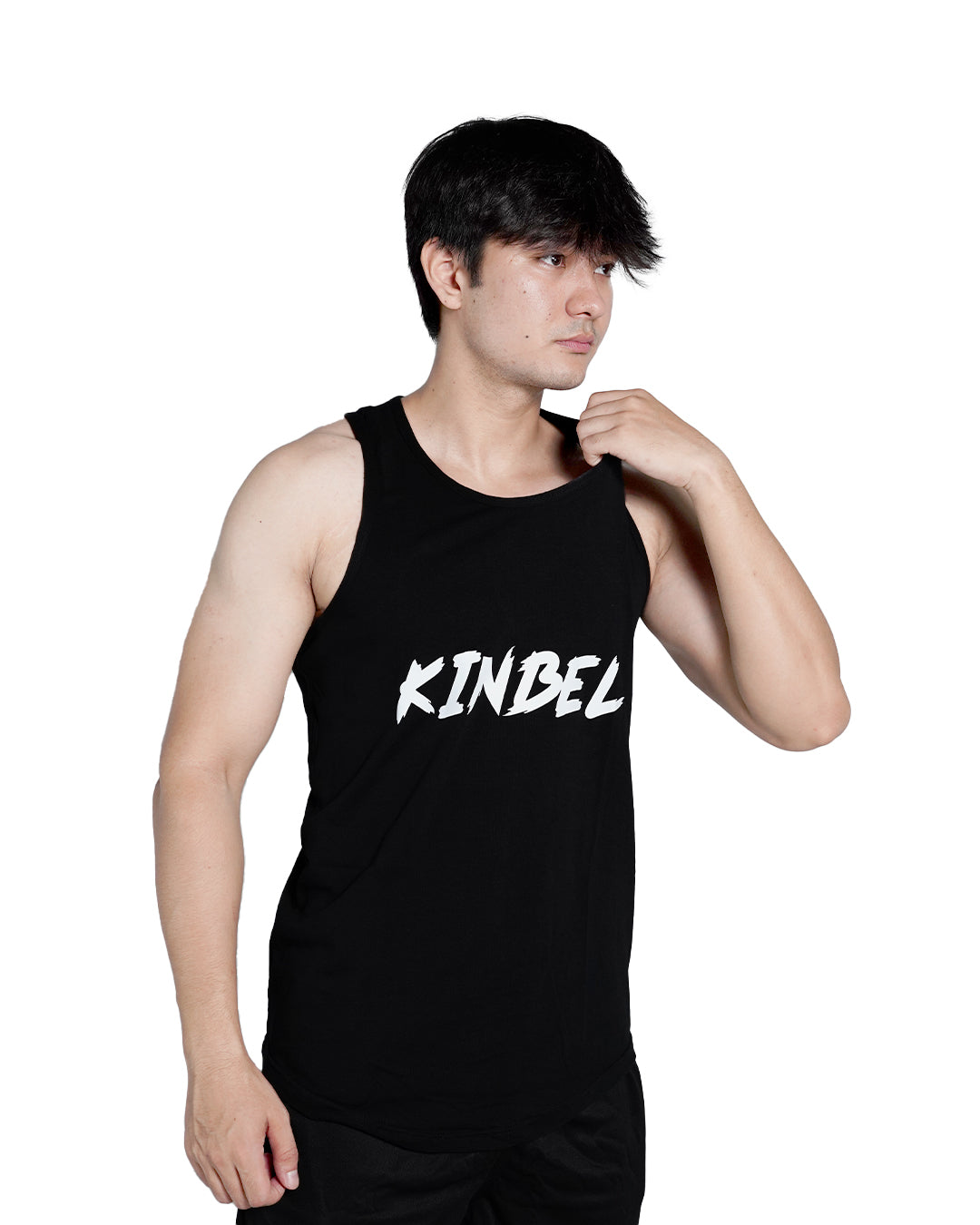 Premium Cotton Tank-Black