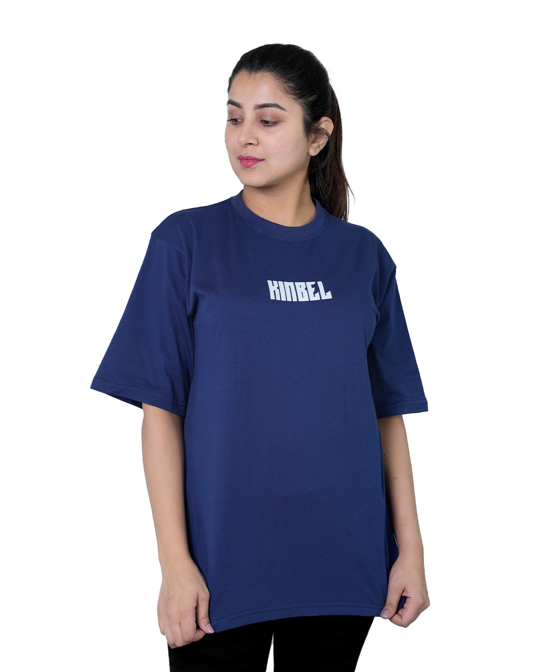 Womens Oversized Blue Tees