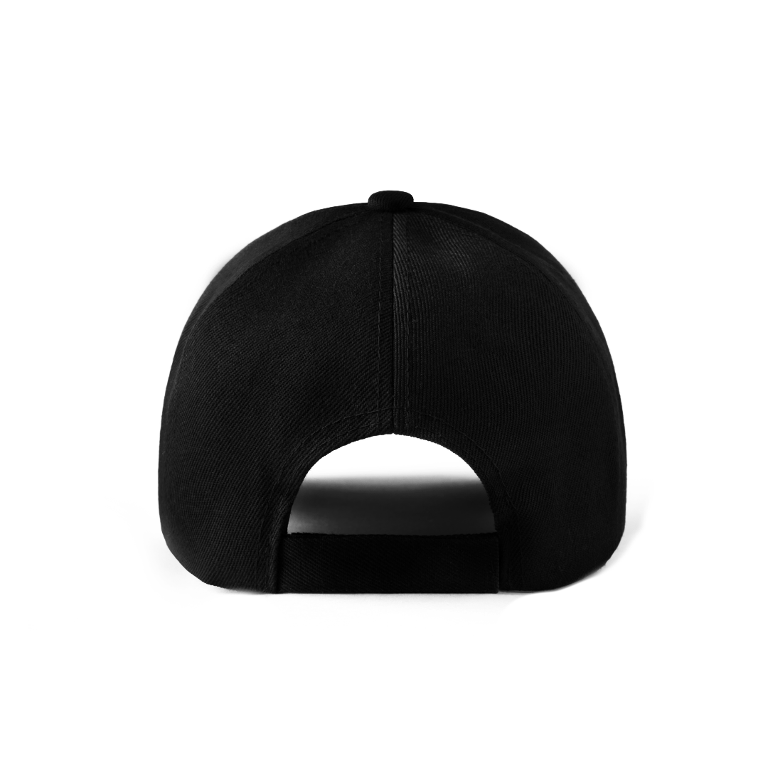 Plain Black Cap