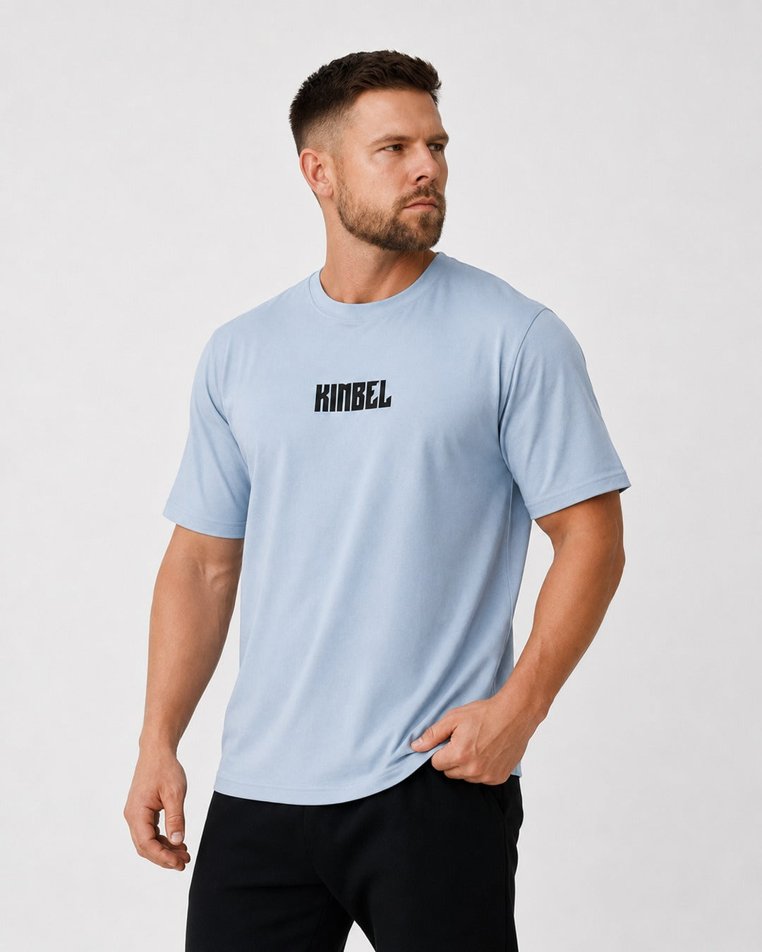 Premium Sky Blue Oversized T-Shirt