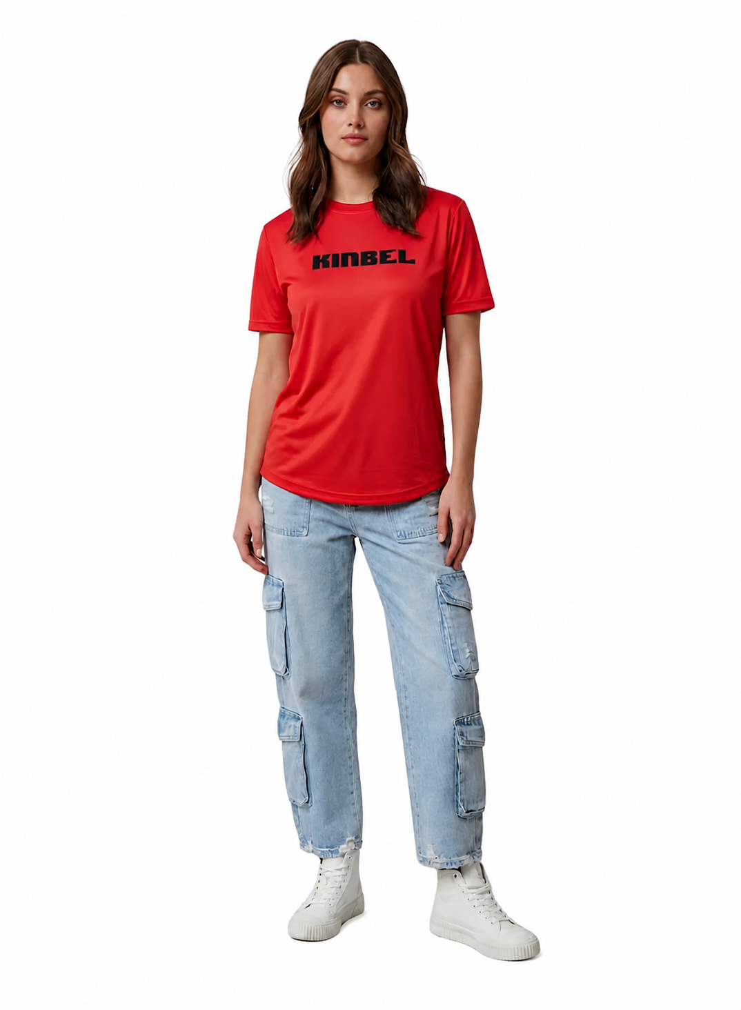 Red Endurance Women T Shirt, Breathable & High Wicking