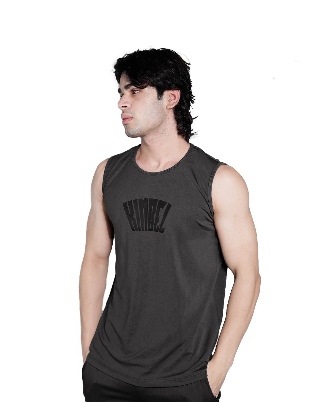 Premium Grey Gym Tank