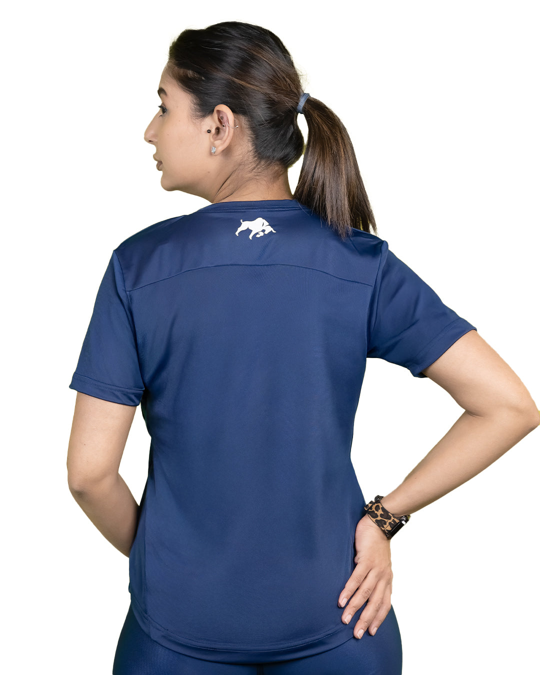 Blue Endurance Women T Shirt, Breathable & High Wicking