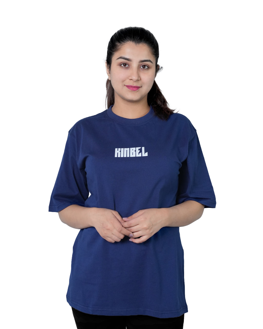 Womens Oversized Blue Tees